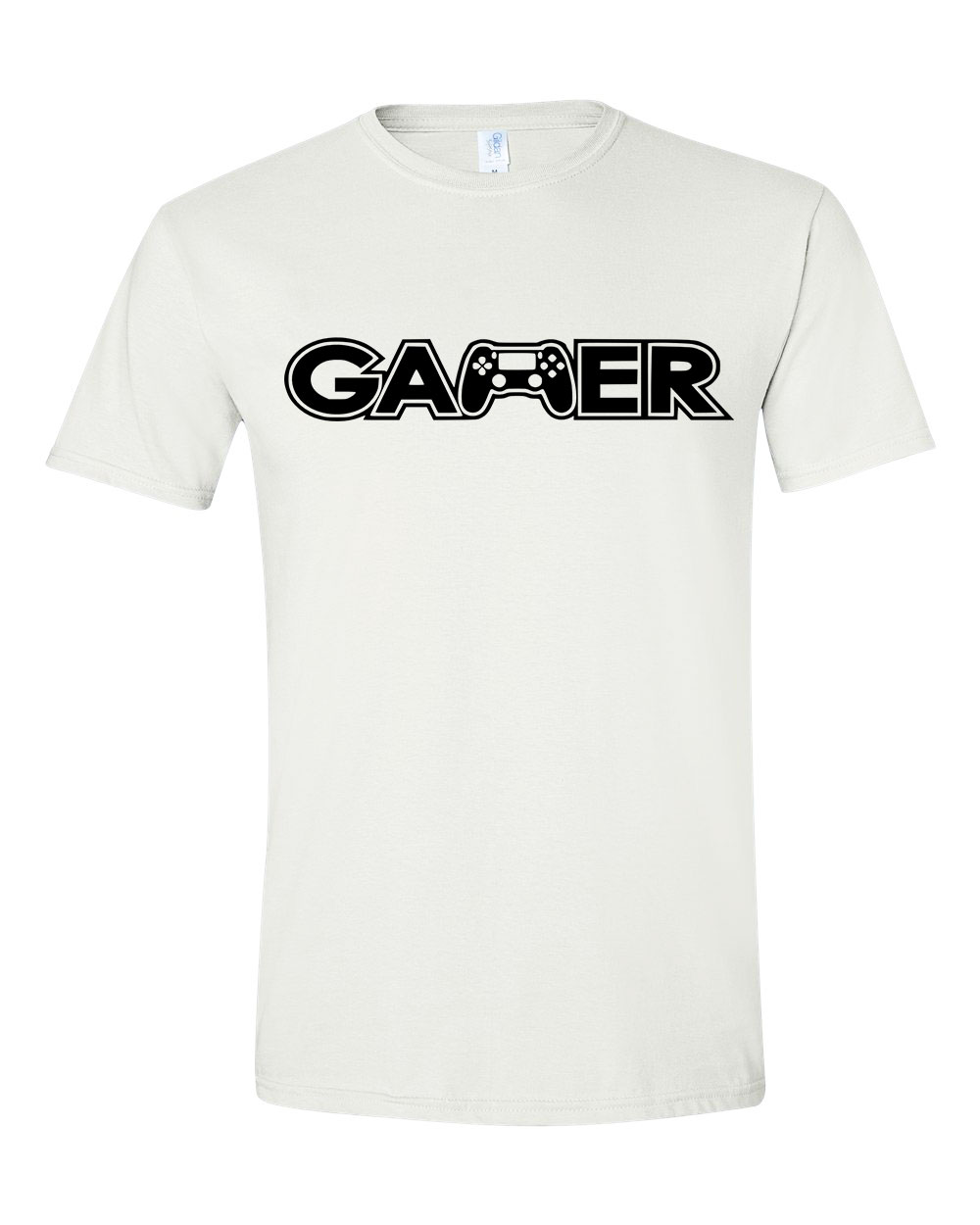gamer joystick Fehér Férfi Póló