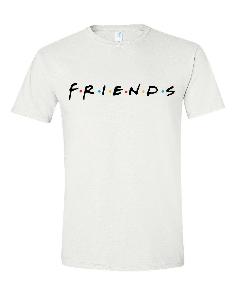 friends jóbarátok Fehér Férfi Póló