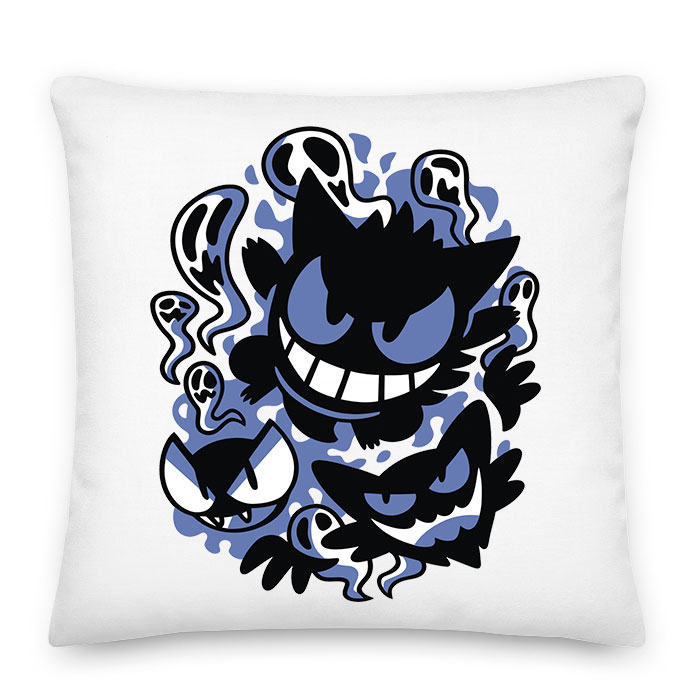 Gengar Ghastly Hunter Pokemon Párnahuzat