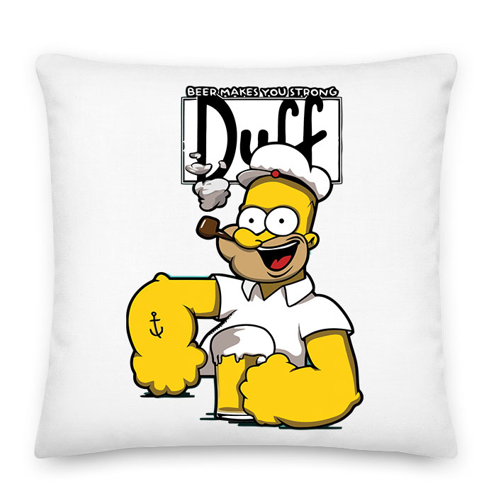 Homer Simpson Simpsons Család Párnahuzat