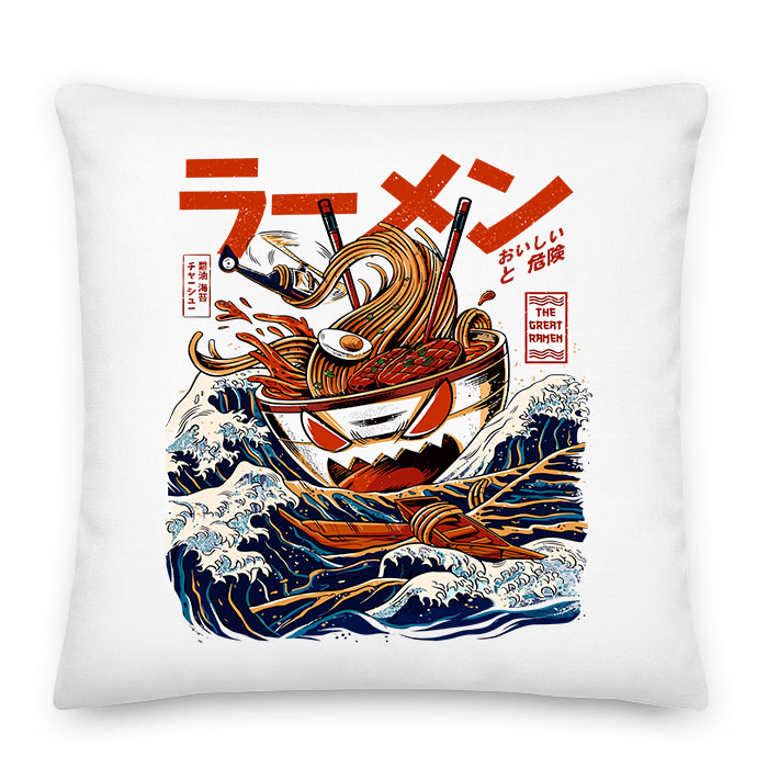 japán ramen Párnahuzat