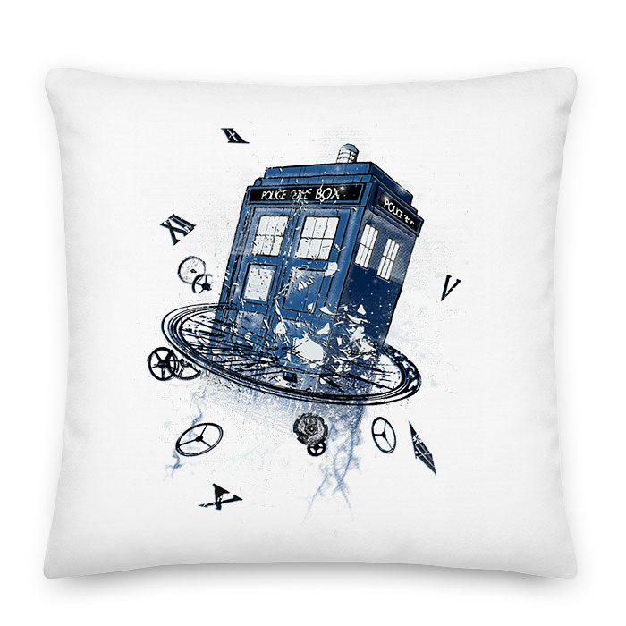 tardis dr who ki vagy doki Párnahuzat