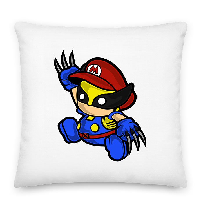 wolverine mario Párnahuzat