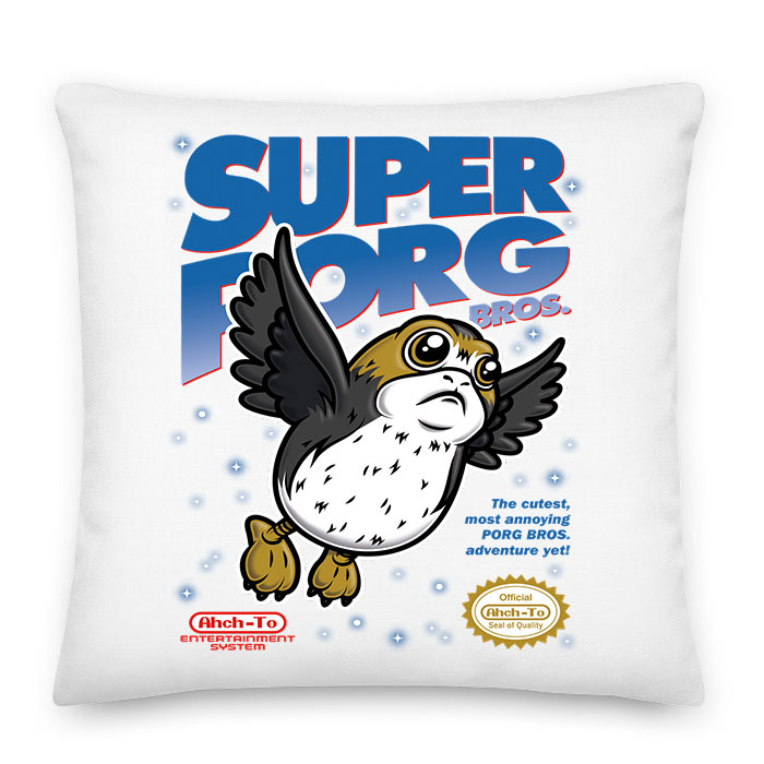 porg star wars Párnahuzat
