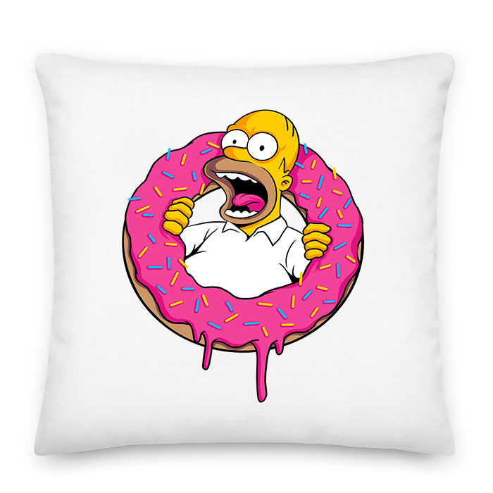 fánk homer donut simpson Párnahuzat
