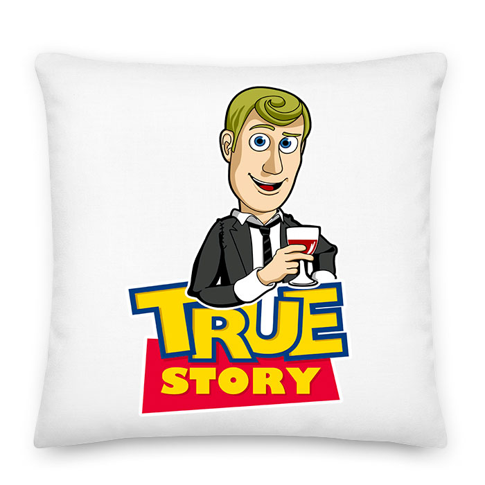 barney stinson humor true story Párnahuzat