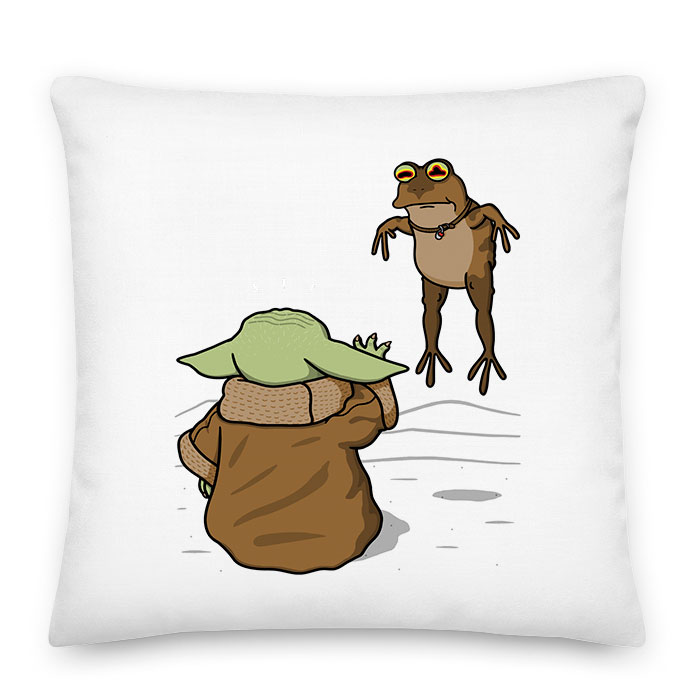 baba yoda baby yoda béka Párnahuzat