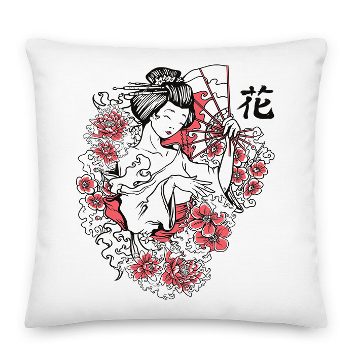 japán gésa Párnahuzat