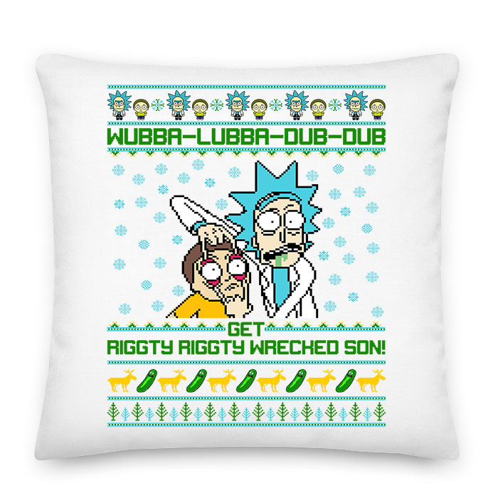 rick és morty Párnahuzat