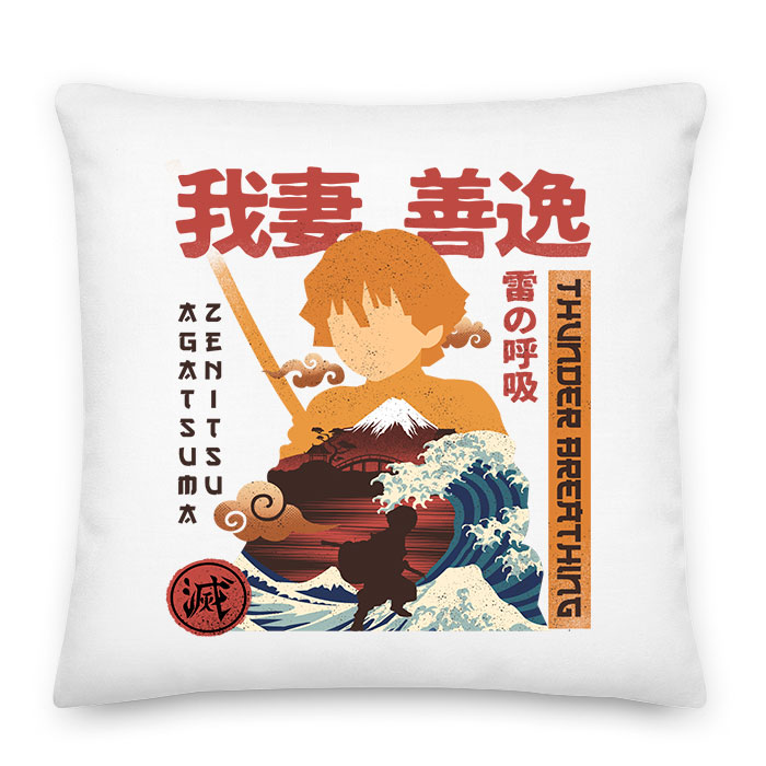zenitsu demon slayer Párnahuzat