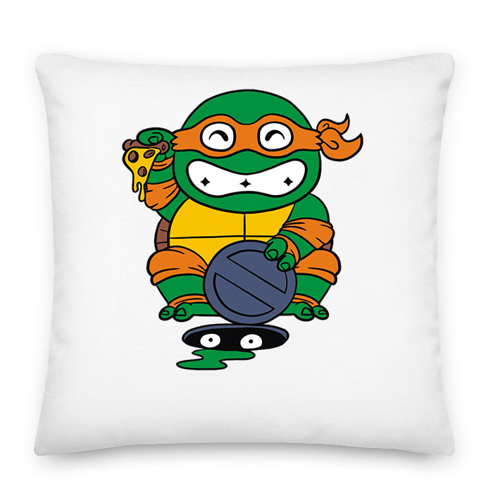 tini ninja teknőcök michelangelo Párnahuzat