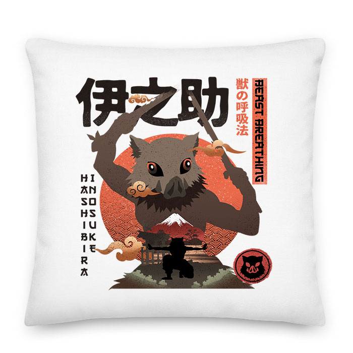 demon slayer inosuke Párnahuzat