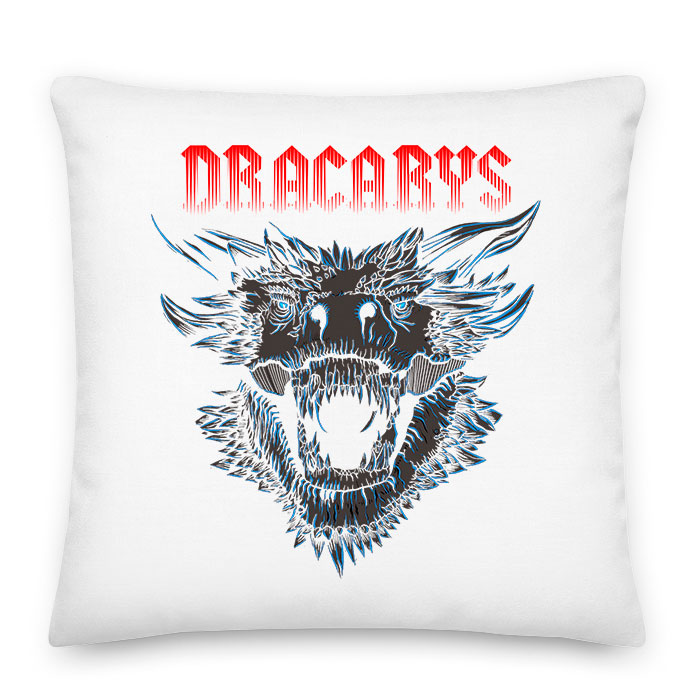 dracarys game of thrones trónok harca Párnahuzat