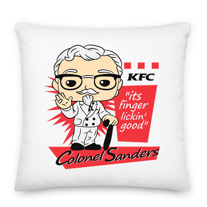 kft colonel sanders Párnahuzat
