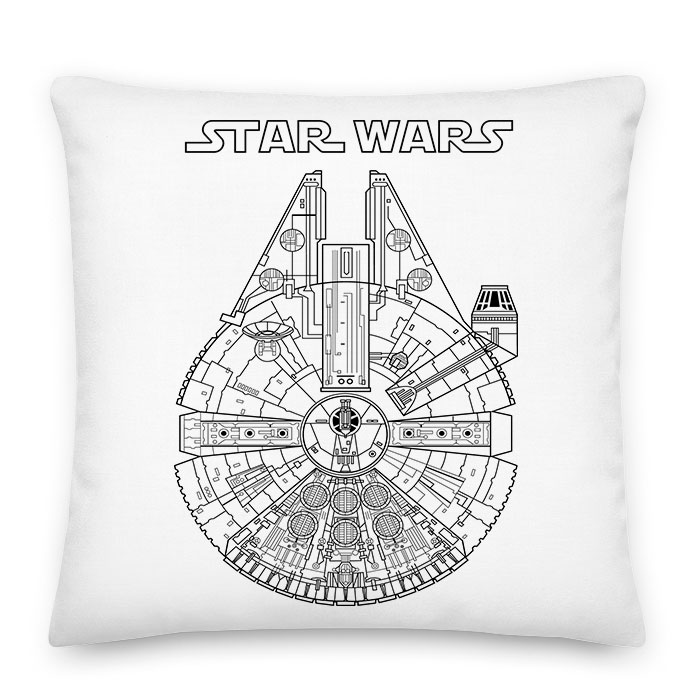 ezeréves sólyom star wars Párnahuzat
