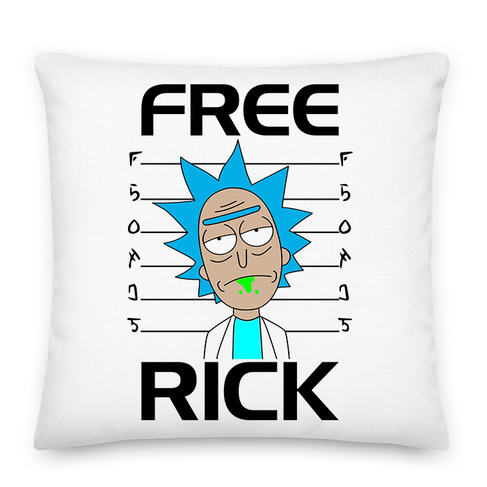 rick és morty Párnahuzat