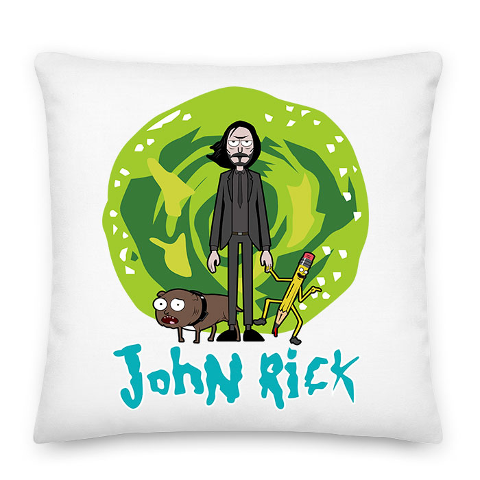 rick és morty Párnahuzat