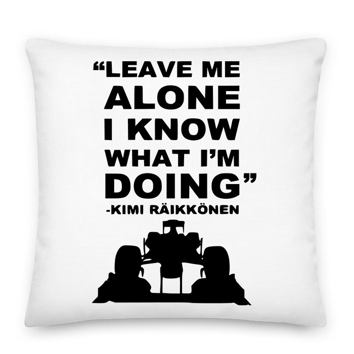 kimi raikkönen f1 formula 1 forma 1 Párnahuzat
