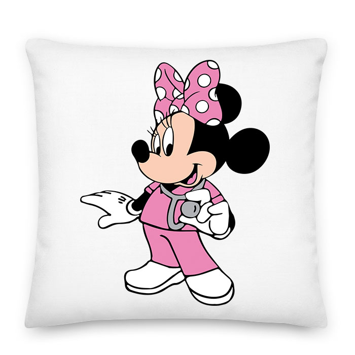 minnie egér ápoló nővér Párnahuzat