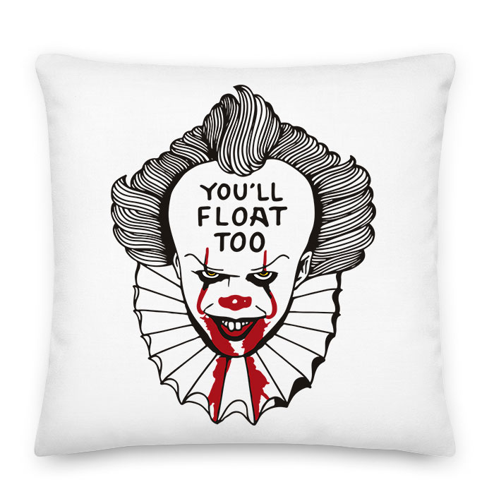 pennywise it az stephen king Párnahuzat