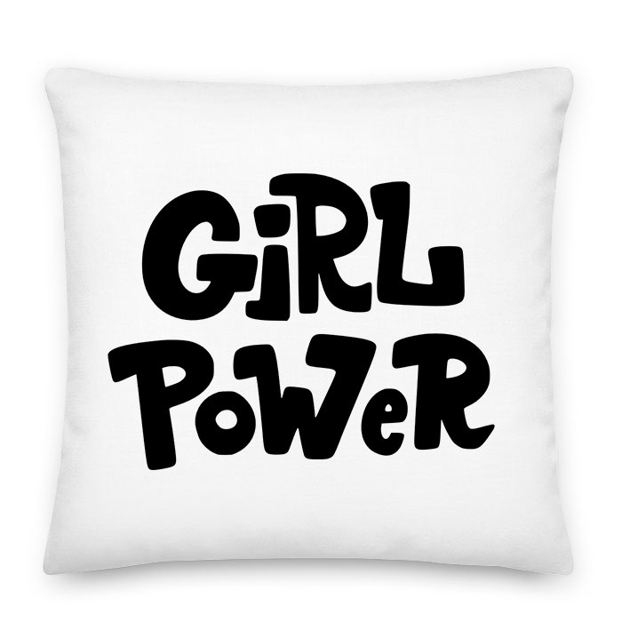 Girl Power Párnahuzat