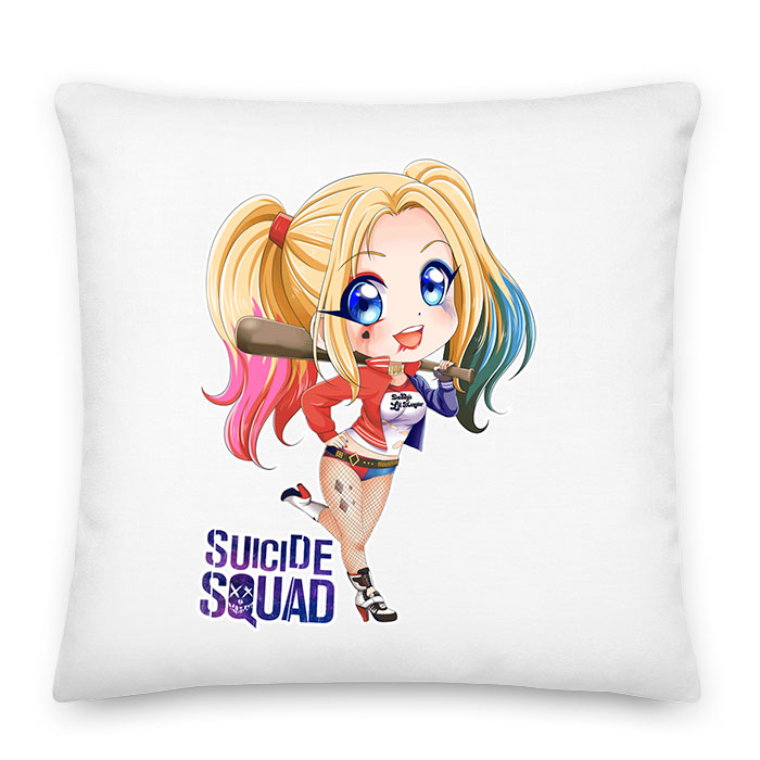 Harley Quinn Chibi Párnahuzat
