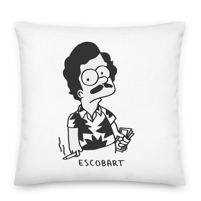 Simpson Család Bart Párnahuzat