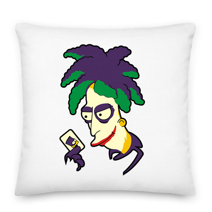 Joker Balfék Bob Simpson Család Párnahuzat