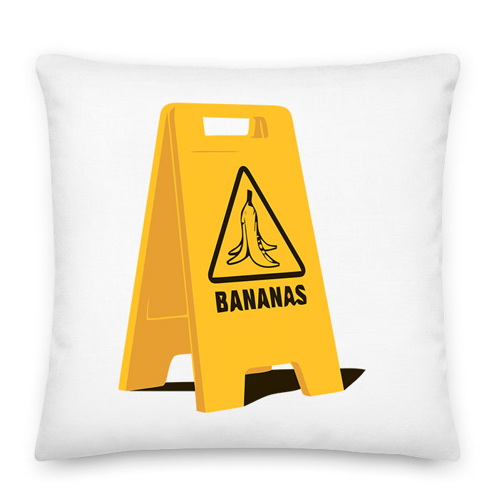 Csúszós Banán Tábla Párnahuzat