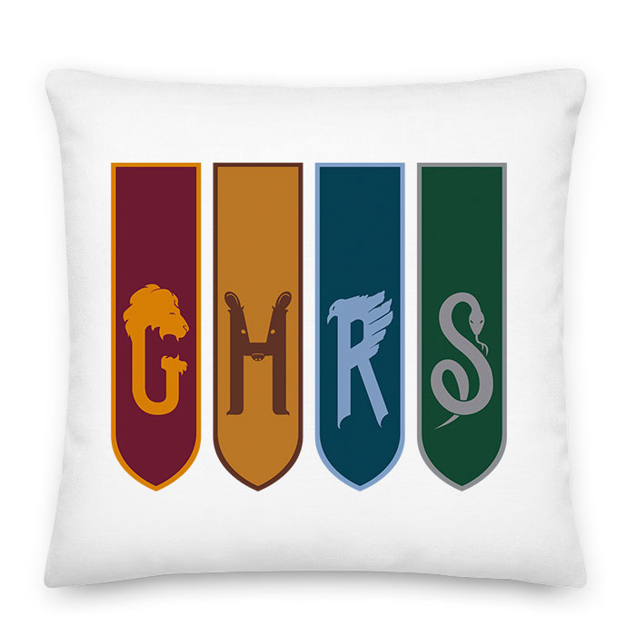 Harry Potter Hogwarts Házak Párnahuzat