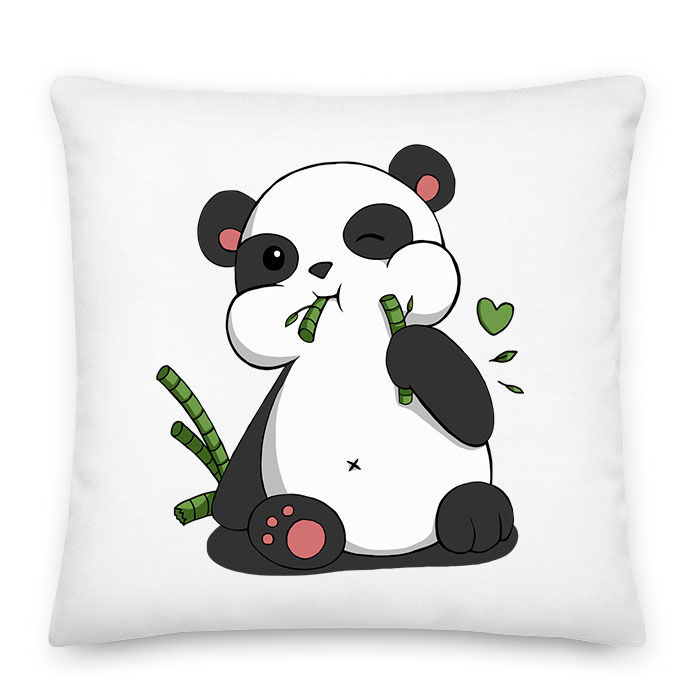 Panda pandás Párnahuzat