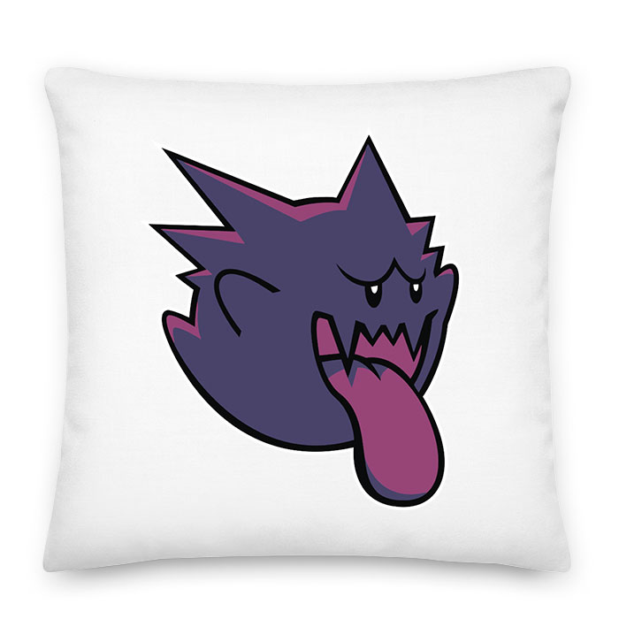 Mario Gengar Pokemon Párnahuzat