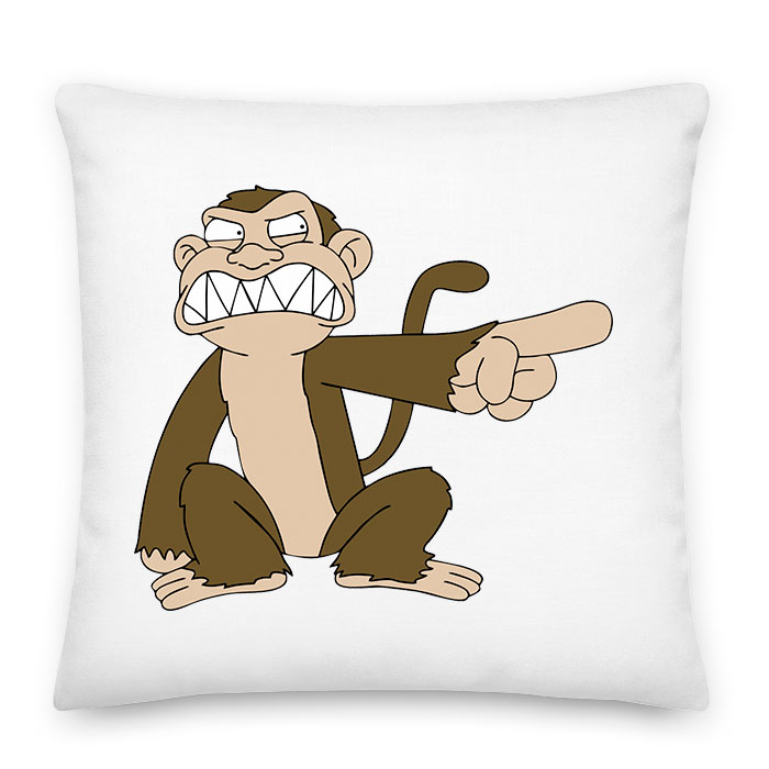 Family Guy Evil Monkey Gonosz Majom Párnahuzat