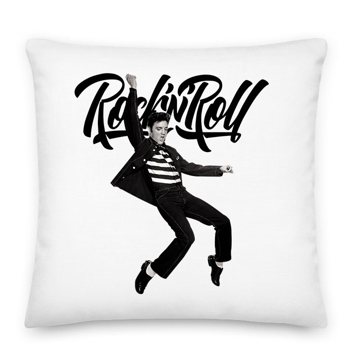 rock n roll elvis presley Párnahuzat