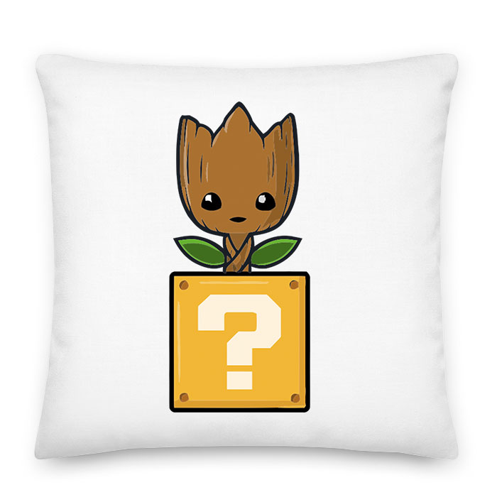 groot super mario Párnahuzat