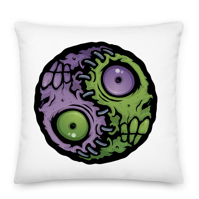 zombi halloween Párnahuzat
