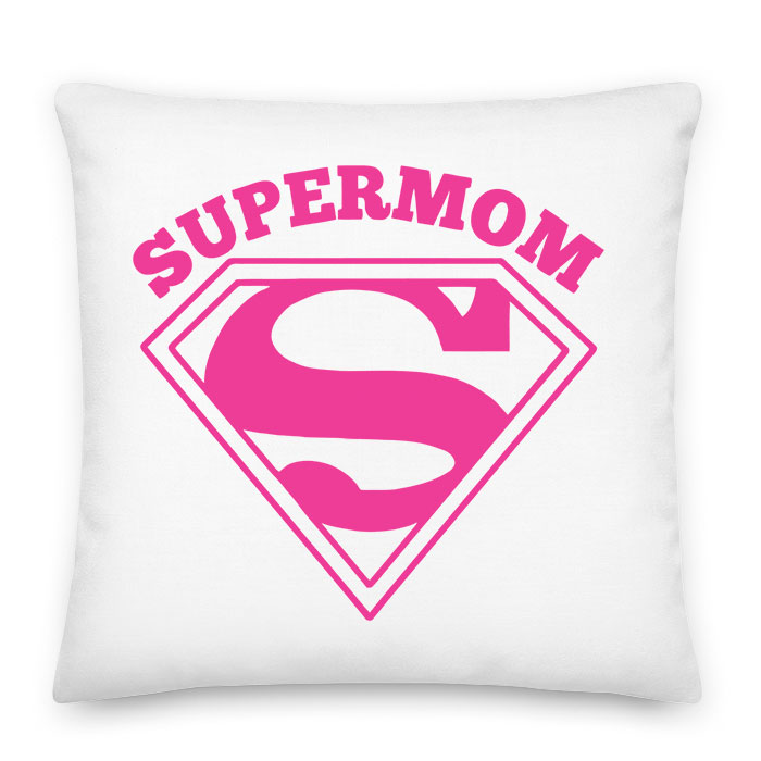 anyák napja anyáknak supermom Párnahuzat