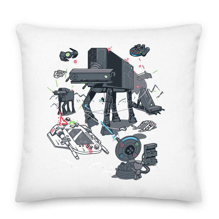 konzol gamer console joystick star wars Párnahuzat