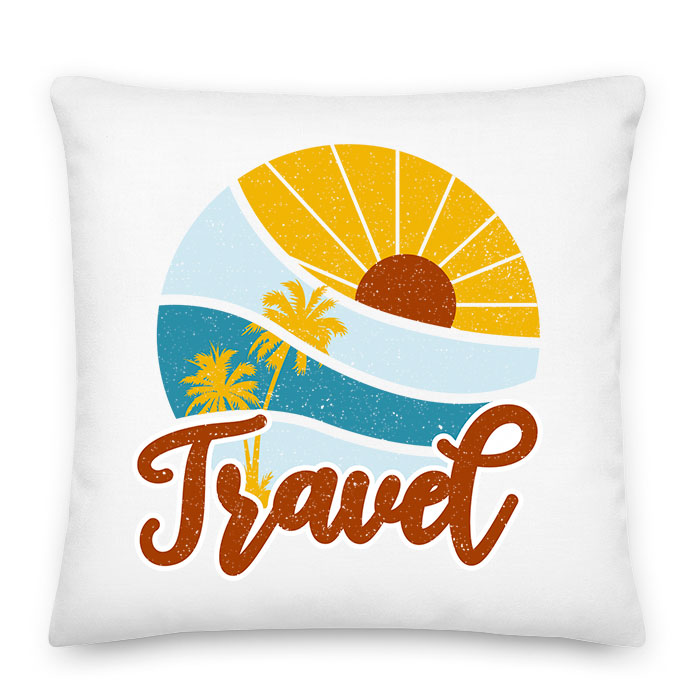 travel utazás nyaralás Párnahuzat