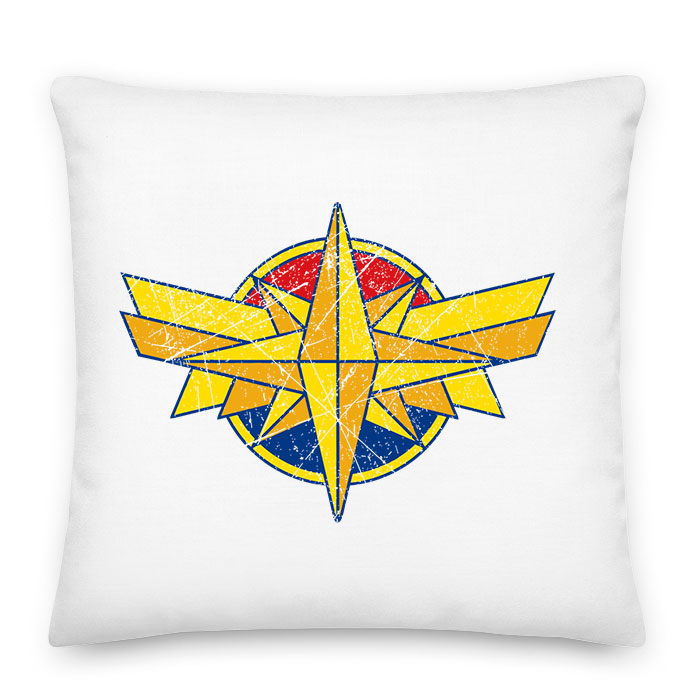 captain marvel marvel kapitány Párnahuzat