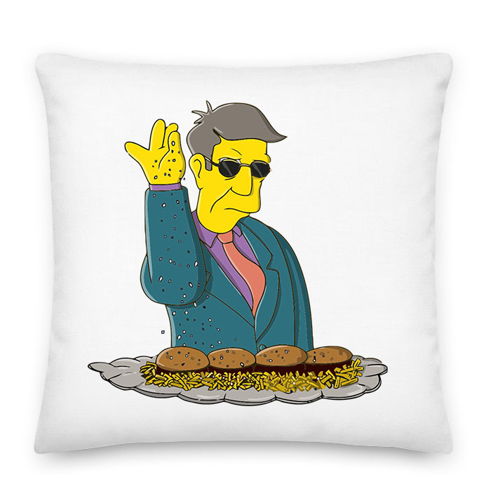 homer simpson sintér igazgató Párnahuzat