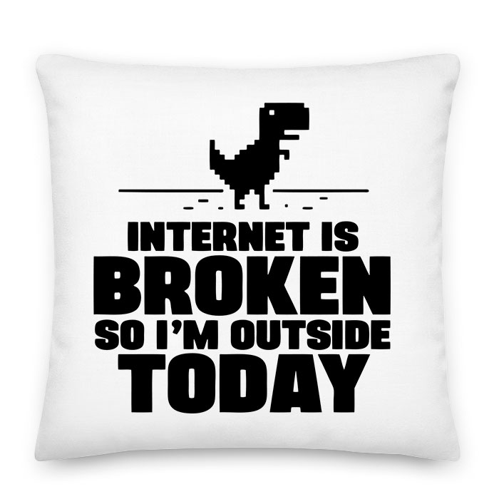 google chromes t-rex Párnahuzat