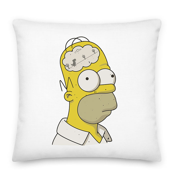 homer simpson simpson család Párnahuzat