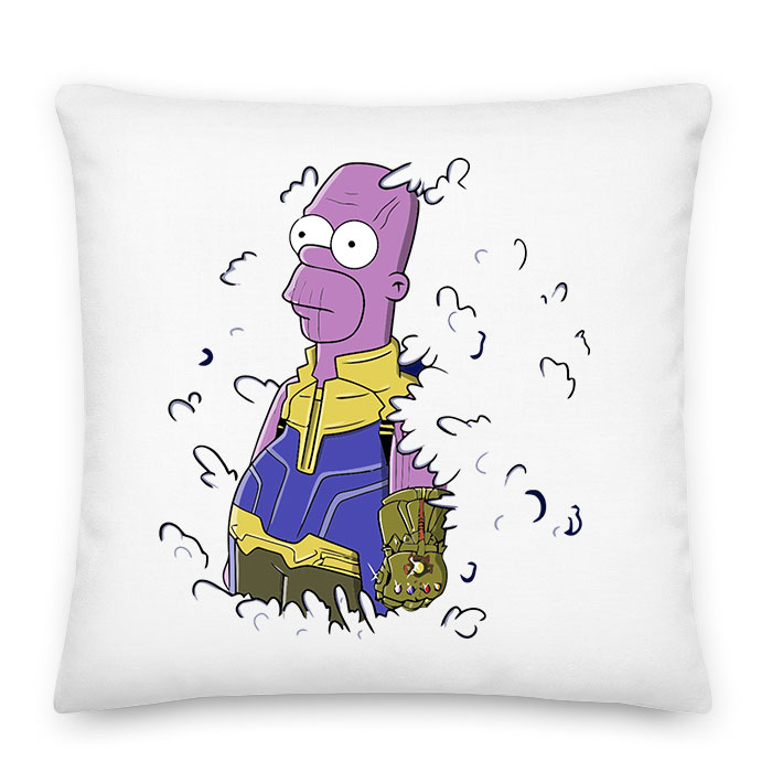 thanos homer simpson Párnahuzat