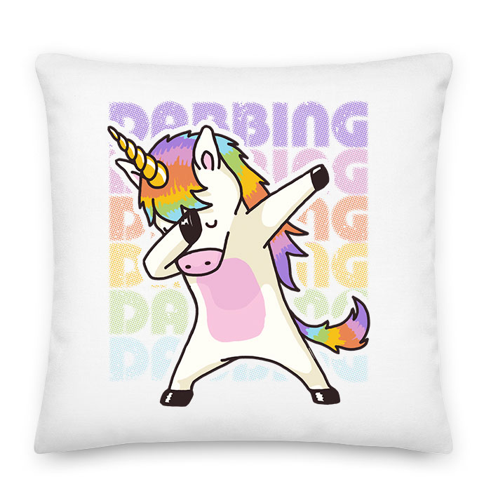 dabbing unikornis unicorn Párnahuzat