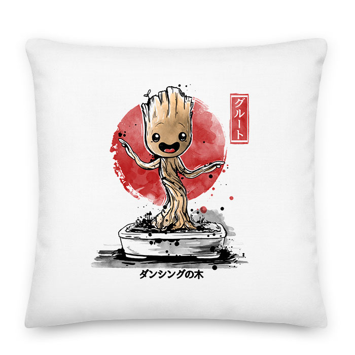 japán groot táncol Párnahuzat