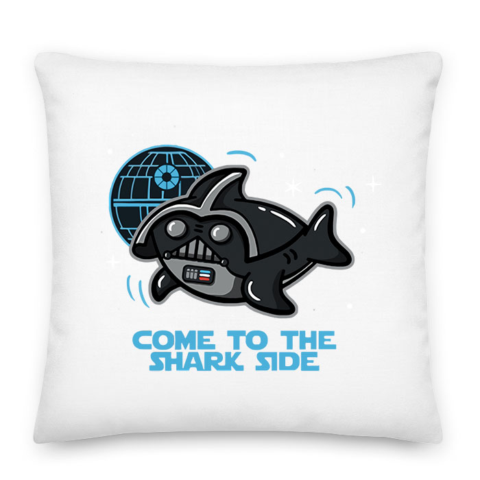 cápa cápás shark side Párnahuzat