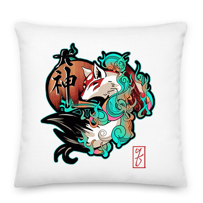 kitsune kicune Párnahuzat