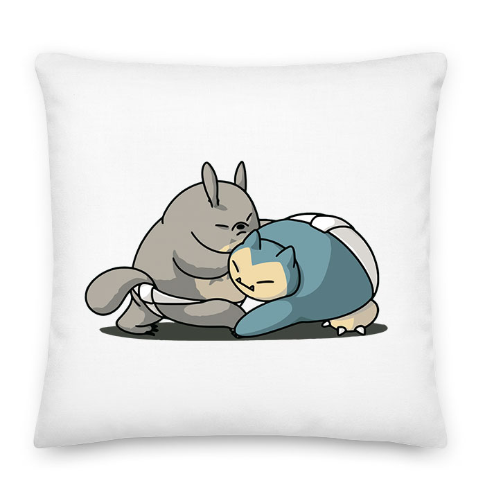 snorlax totoro Párnahuzat
