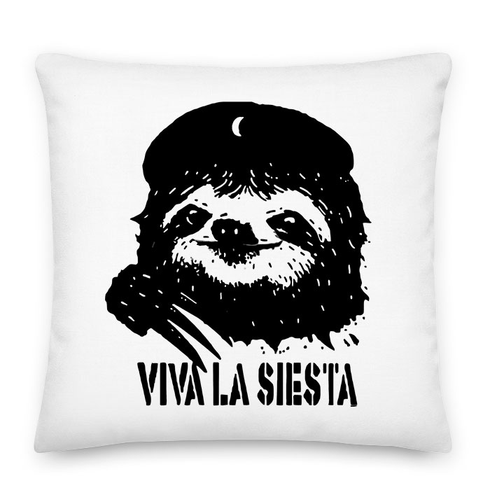 lajhár lusta lustaság siesta Párnahuzat